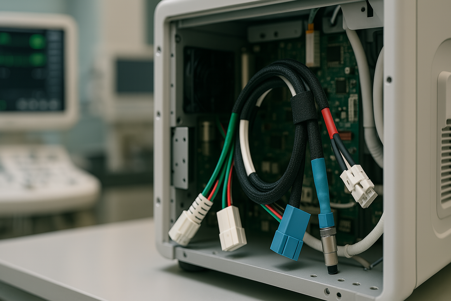 의료기기 내부 배선